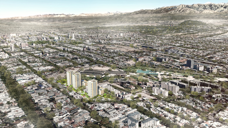 Un proyecto de usos mixtos de revitalización urbana