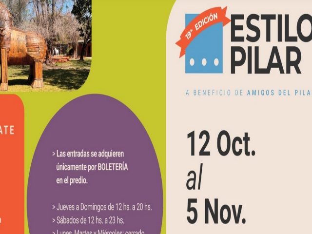 Estilo Pilar abre sus puertas el 12 de octubre