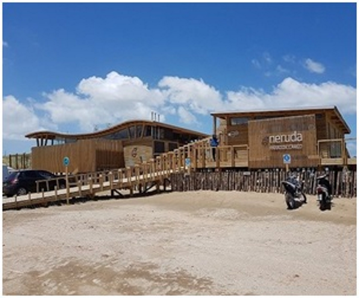 Se multiplican las obras con madera en la Costa Argentina
