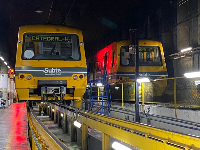 Modernización de la Línea D de Subterráneos