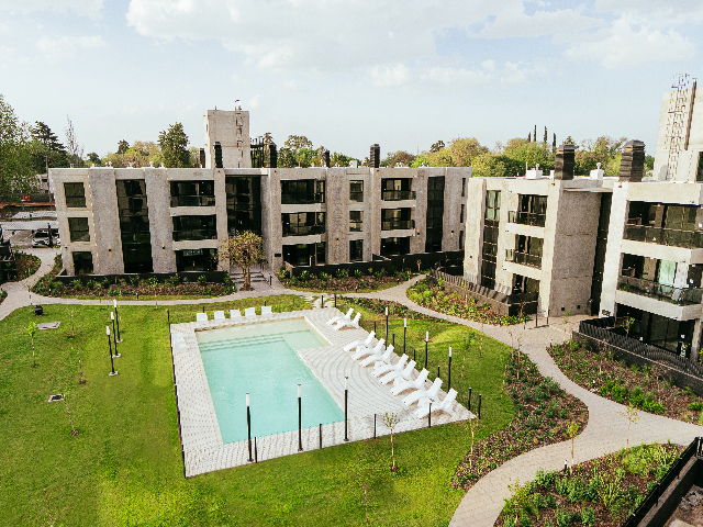 Primer condominio de altura con placas premoldeadas de Argentina