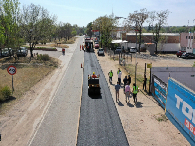 Córdoba innova con el bioasfalto en obras viales