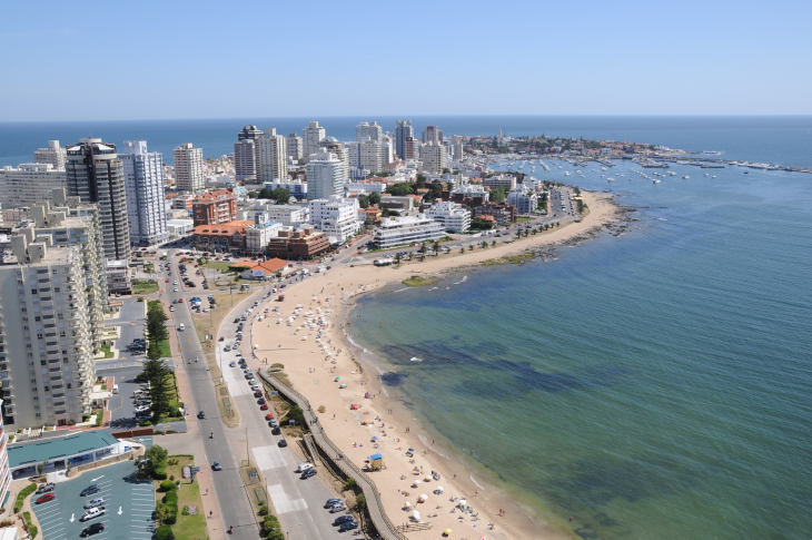 Punta del Este, un lugar que atrae a argentinos y extranjeros