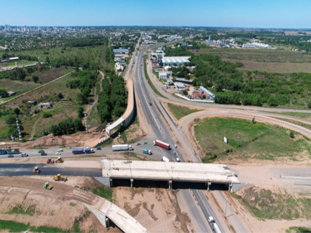 Avanza importante obra vial en Córdoba