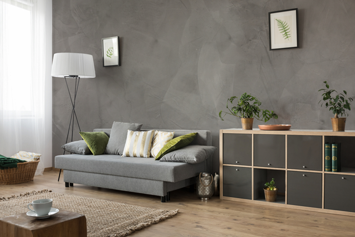 Construir ambientes con texturas y revestimientos