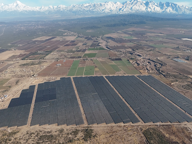 Puesta en marcha de un parque solar