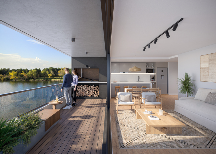 En Carrasco Este, Montevideo, lanzan un desarrollo residencial