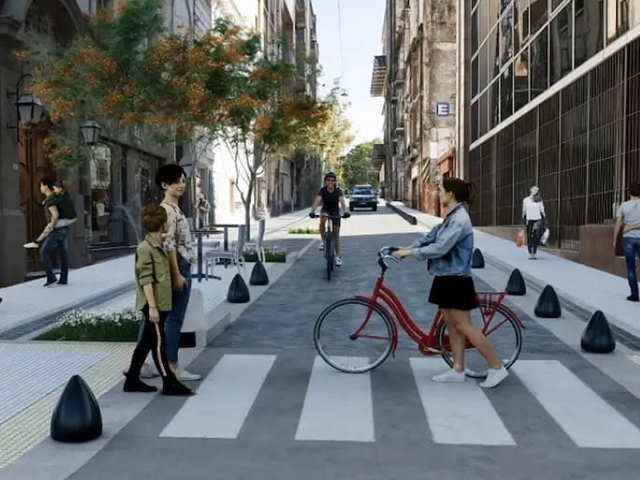Obras de renovación en el microcentro