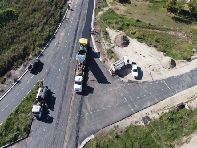 Reactivaron obras en la Ruta Nacional No 12