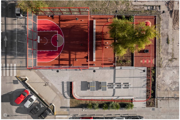 Un espacio público finalista en un concurso internacional