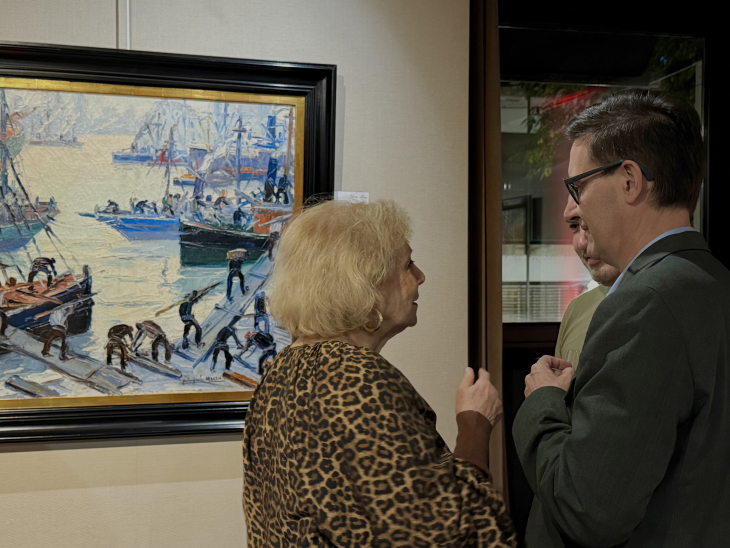 Una muestra en homenaje a Quinquela Martín