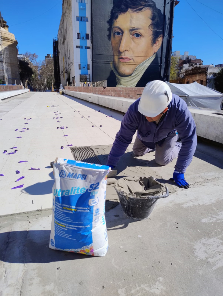 Restauran el Monumento a la Bandera en Rosario