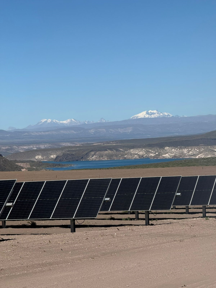 Etapa final del Parque Solar San Rafael