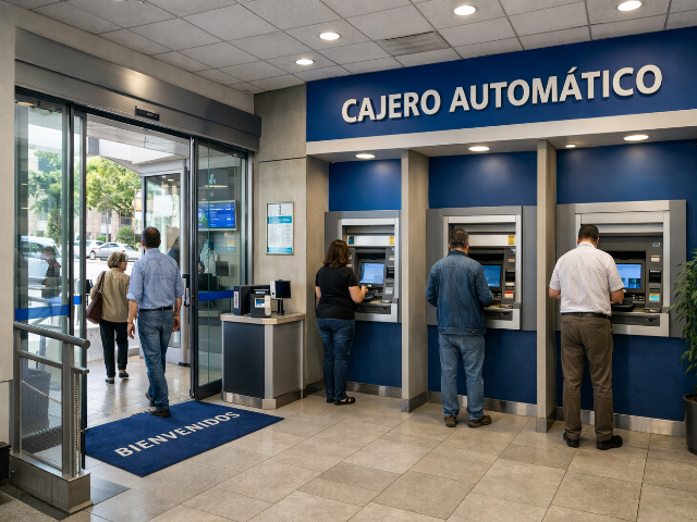 Las sucursales bancarias redefinen sus espacios