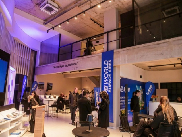 Se inauguró Mapei World, un espacio de capacitación e innovación