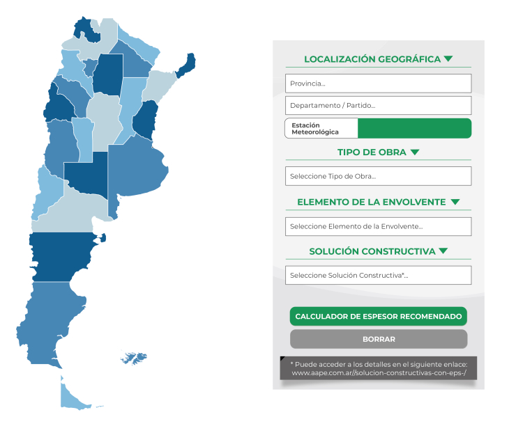 Una herramienta para el cálculo de espesores