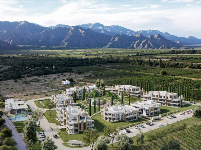 Entre viñedos y montañas, una arquitectura abierta hacia el paisaje